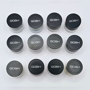 Lot of 12 GOSH Effect Powder Loose Eyeshadows Discontinued Shades